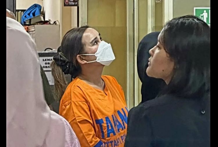 Selebgram Isa Zega Resmi Ditahan Rutan Polda Jatim