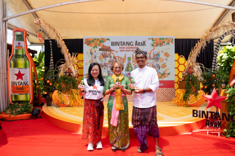 Bir Bintang kenalkan vairan Arak Jeruk Madu khusus pasar di Bali
