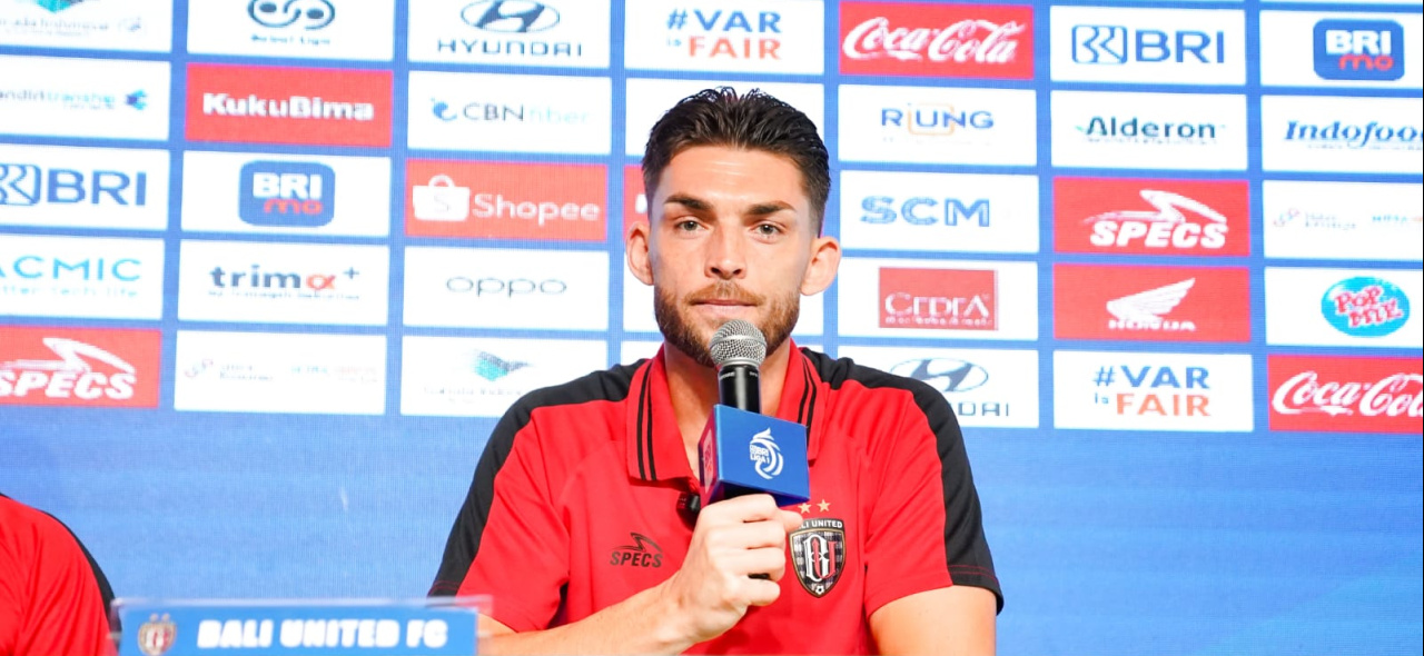 Gelandang Bali United FC, Brandon Wilson