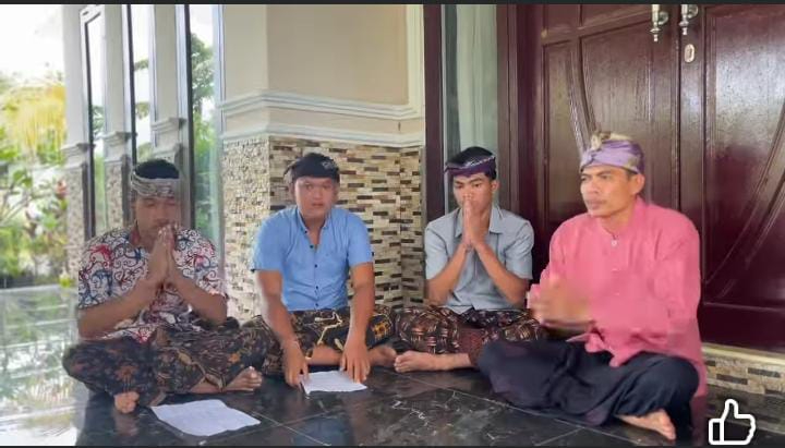 Pembuat dan pengunggah video sembahyang dengan Foto Kwangen beri klarifikasi