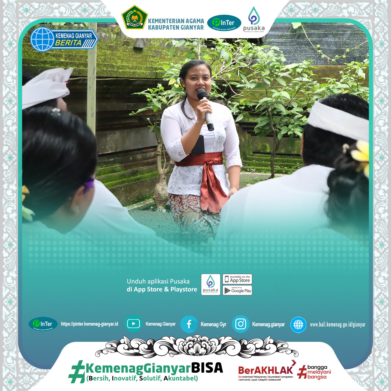 PENYULUH : Penyuluh Agama Hindu, Kementerian Agama Kantor Kabupaten Gianyar, Ni Ketut Santiani.