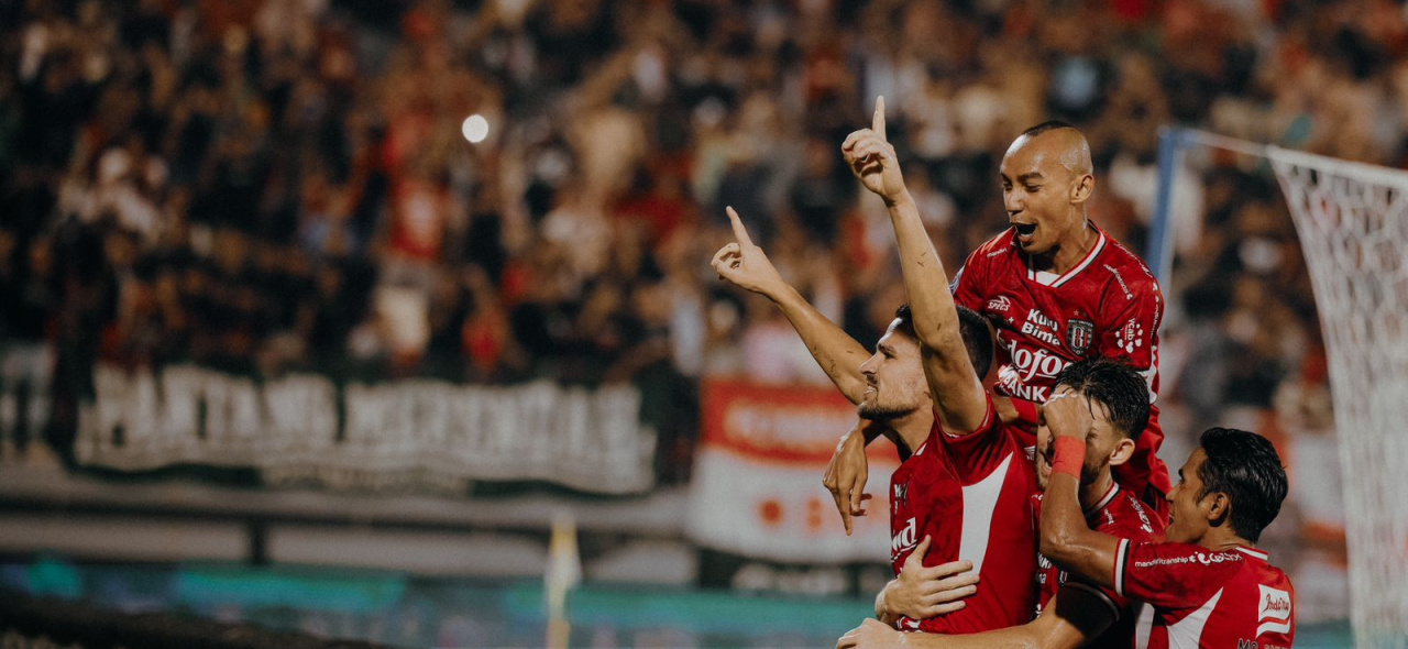 Bali United menundukkan Borneo FC di Stadion Kapten I Wayan Dipta, Gianyar, Bali, Selasa (28/1/2025).
