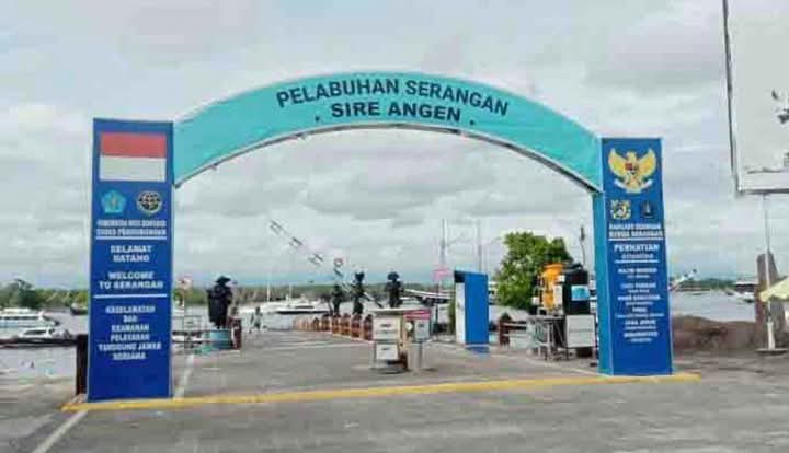 Pelabuhan Serangan di Denpasar