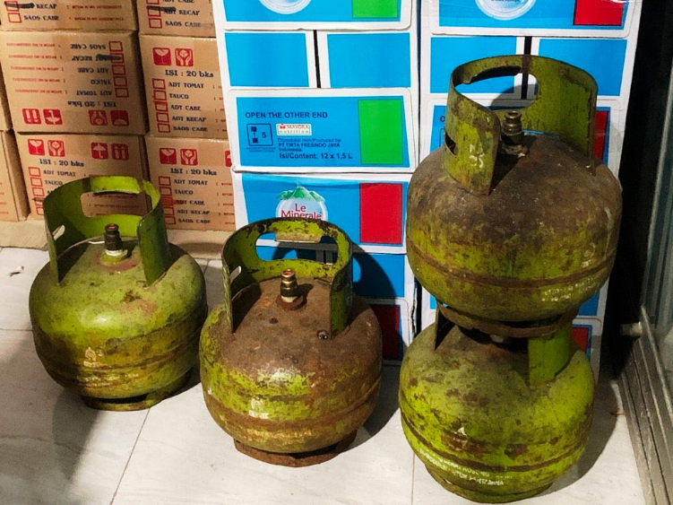 Sri Mulyani mengungkap bahwa harga gas LPG 3 Kg seharusnya hanya Rp 12.750