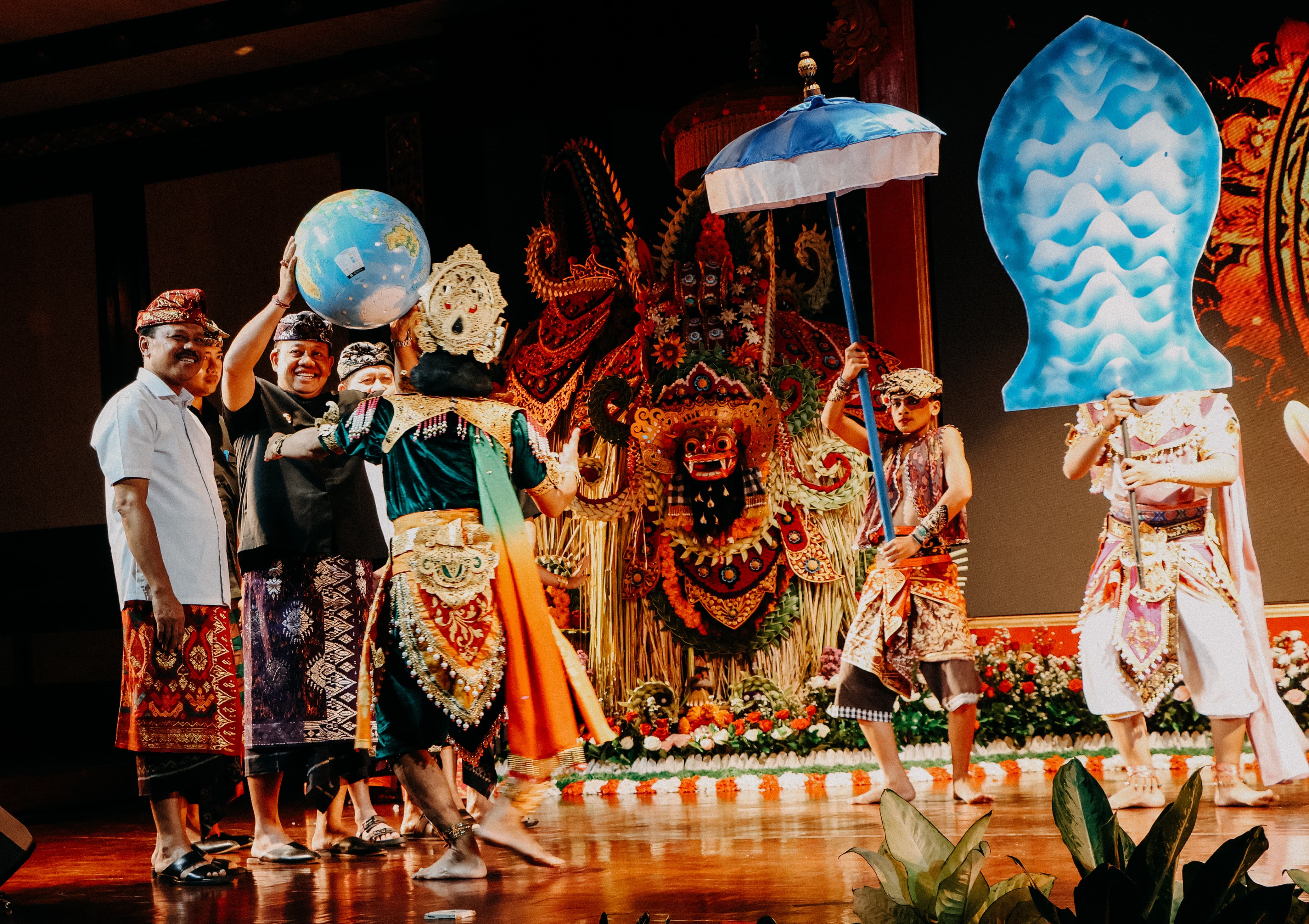 PERAYAAN: Pembukaan Bulan Bahasa Bali ke-VII