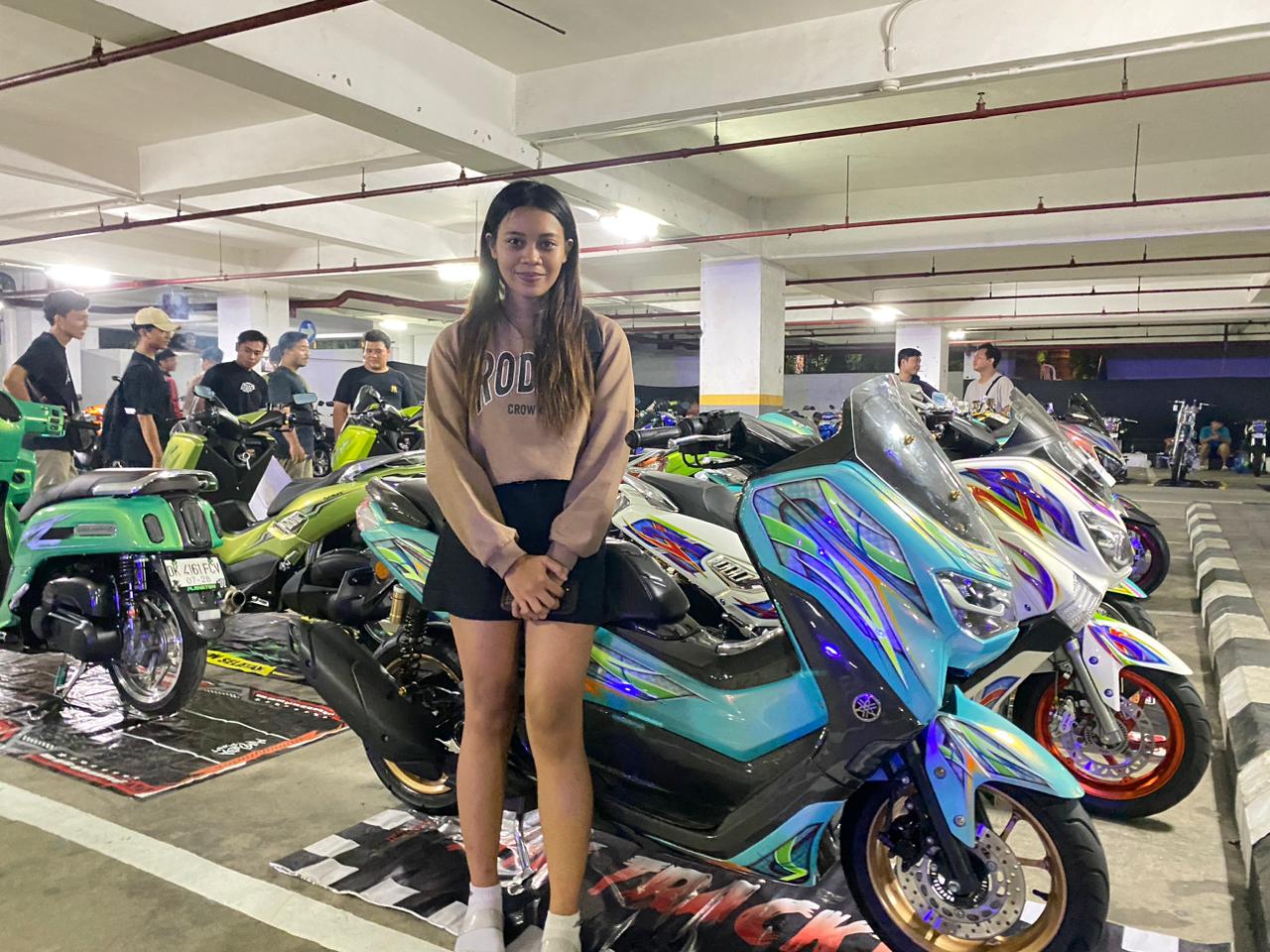 Anak Agung Putri Dwi Ratna Sari peserta Denpasar Love Modification. (Bali Express/I Gede Paramasutha)