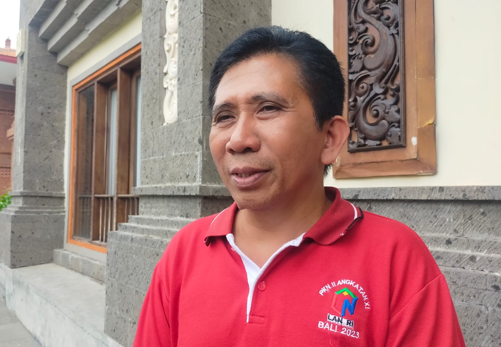 Penjabat Sekda Bangli I Made Ari Pulasari bicara soal lahan dapur umur untuk program Makan Bergizi Gratis.