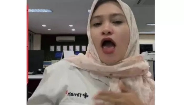 Tangkapan layar karyawan BUMN PT Timah saat hina tenaga honorer berobat pakai BPJS Kesehatan.