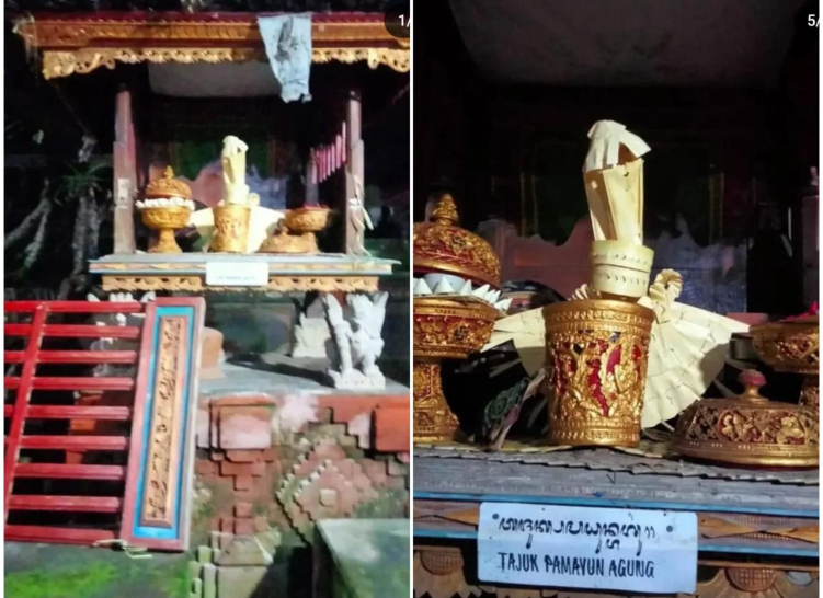 Tiga pura di Pedungan diobrak abrik