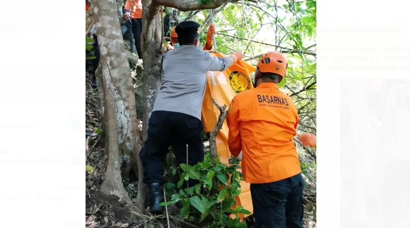 Tim Sar Gabungan Evakuasi Pria Gantung Diri Di Desa Pecatu Badung