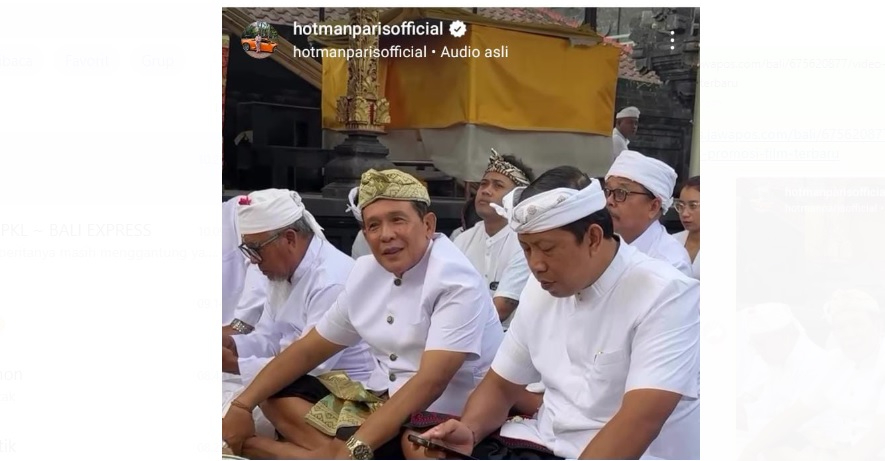 Manajemen Atlas Beach  Club lakukan upacara Guru Piduka usai kasus visual Dewa Siwa