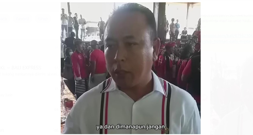 Ketua Fraksi Golkar DPRD Bali, Agung Bagus Tri Candra Arka, memberikan pandangan berbeda terkait penutupan Atlas Beach Club