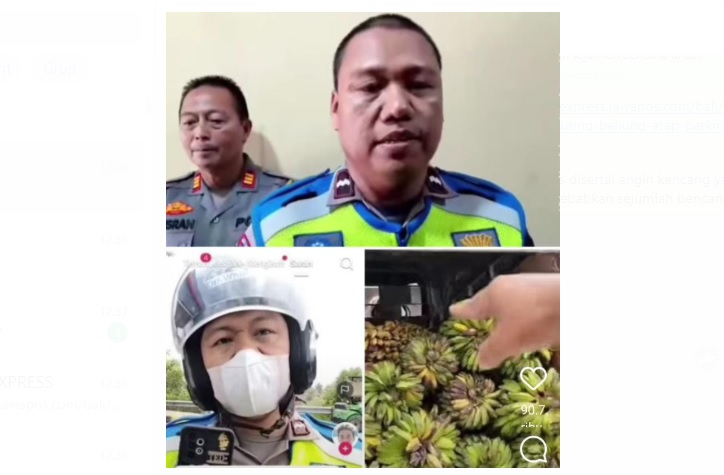 Anggota polisi Polresta Palembang beri klarifikasi