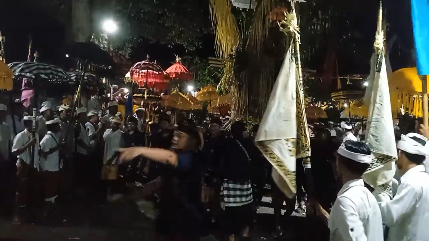 Ritual Ngusaba Sambah di Desa Adat Pasedahan, Kecamatan Manggis, Karangasem