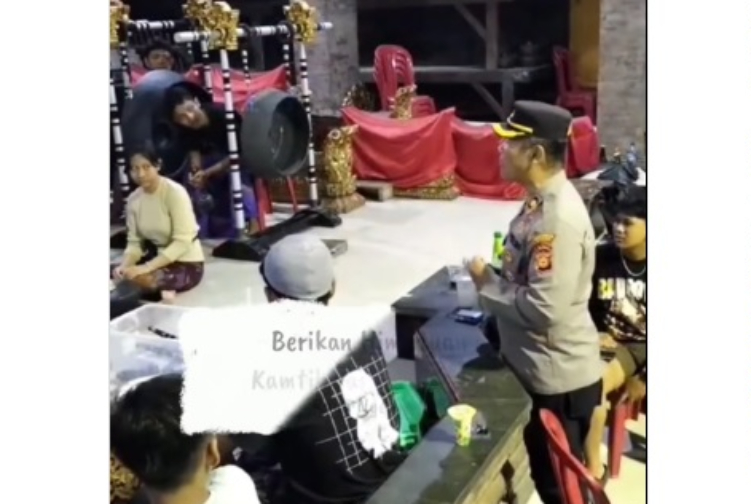 Kapolsek Kuta Selatan sambangin STT Kartika Krama Duta