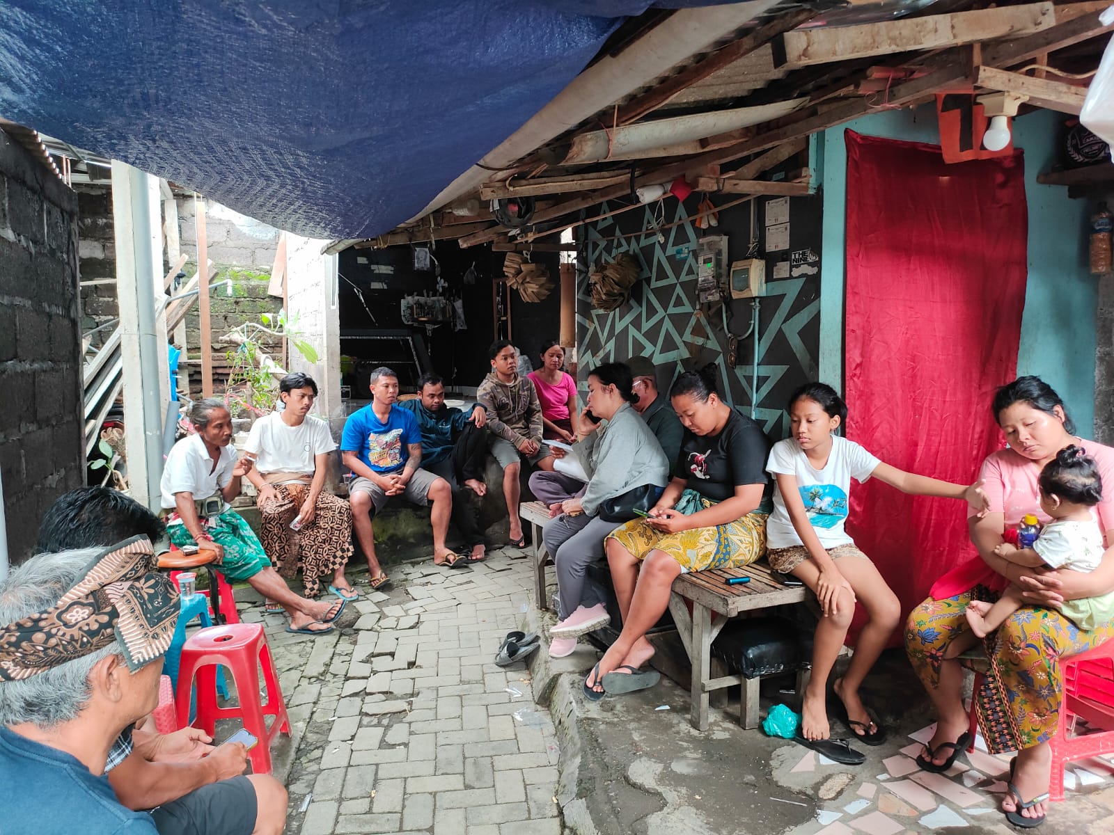 Rumah duka Kadek Parwata di Denpasar. (Bali Express/I Gede Paramasutha)