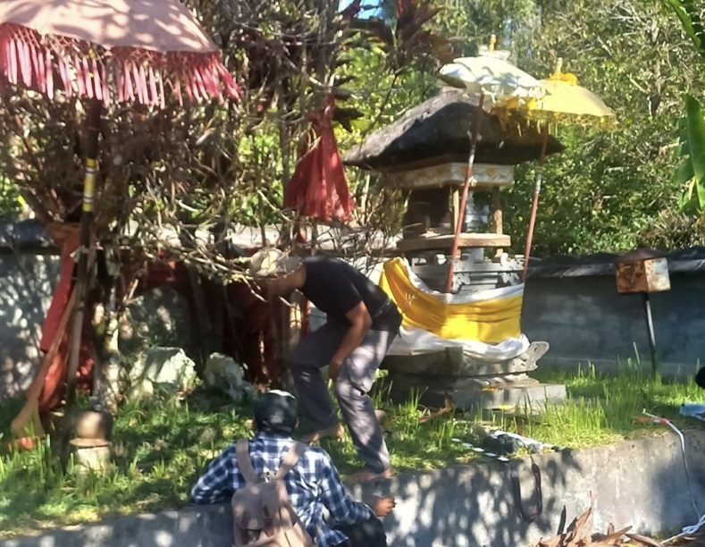 Pura Hyang Api Tanah Mel di Desa Munduk, Kecamatan Banjar, Buleleng