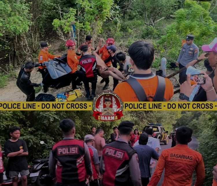 Warga Nusa Penida Jatuh Ke Dalam Sumur