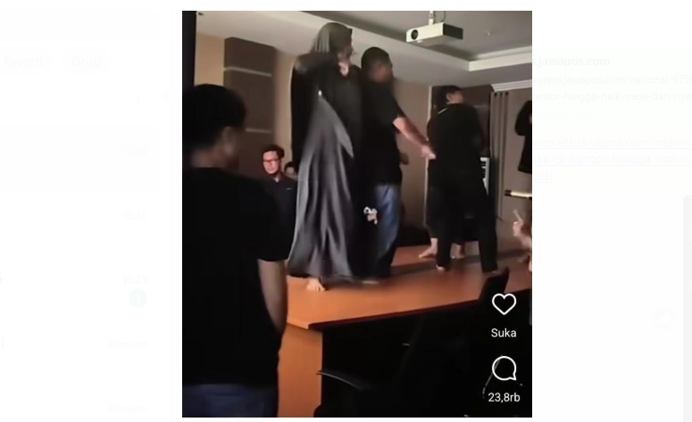 Viral video ASN PUPR Kutim pesta di kantor