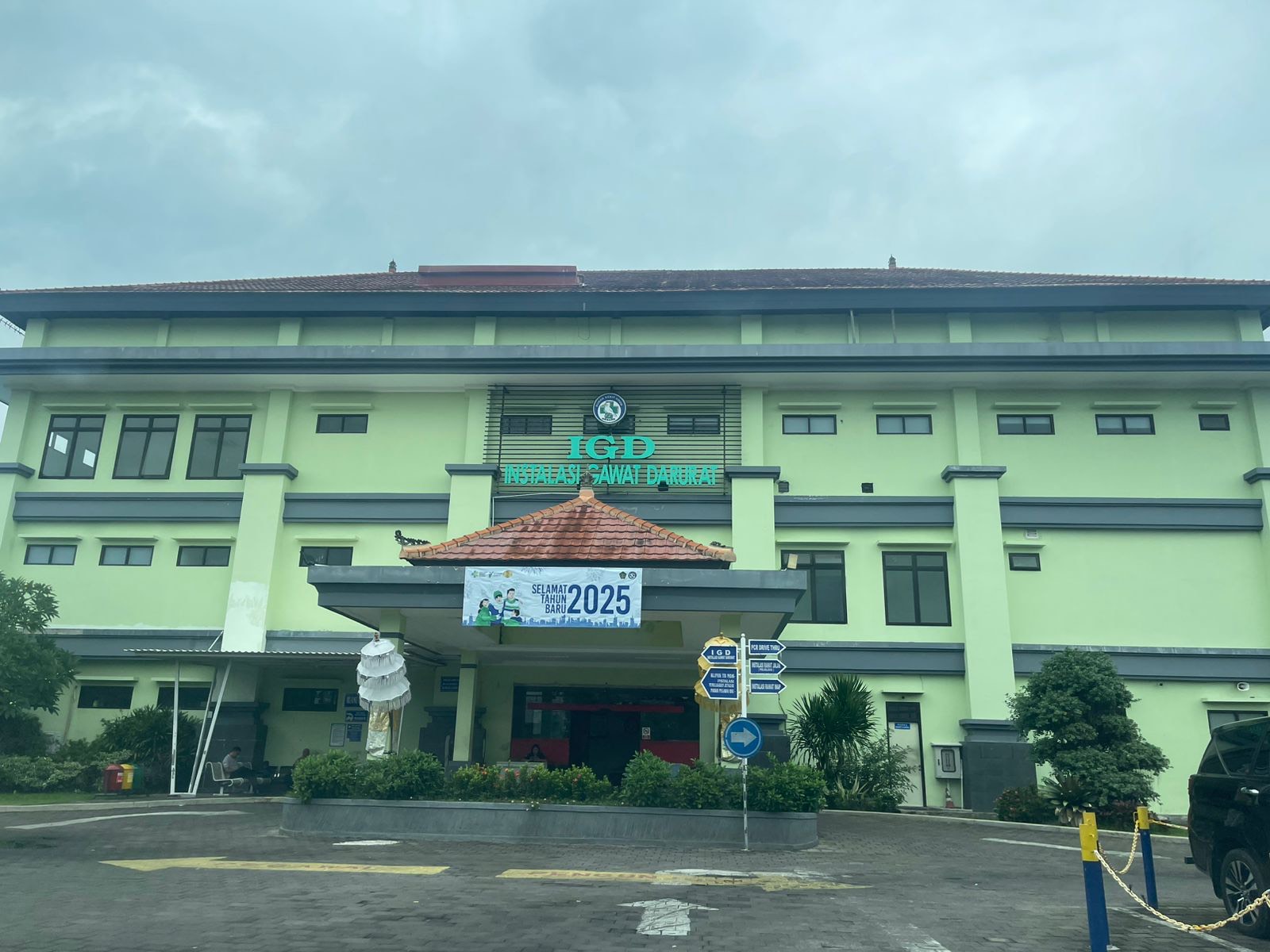 Gedung IGD RSU Negara. (I Gde Riantory Warmadewa/Bali Express)