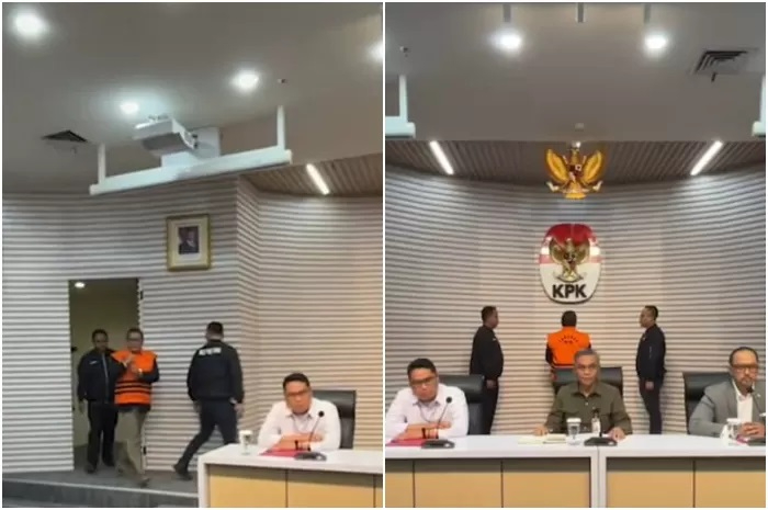Sekretaris Jenderal (Sekjen) PDI Perjuangan, Hasto Kristiyanto resmi ditahan KPK
