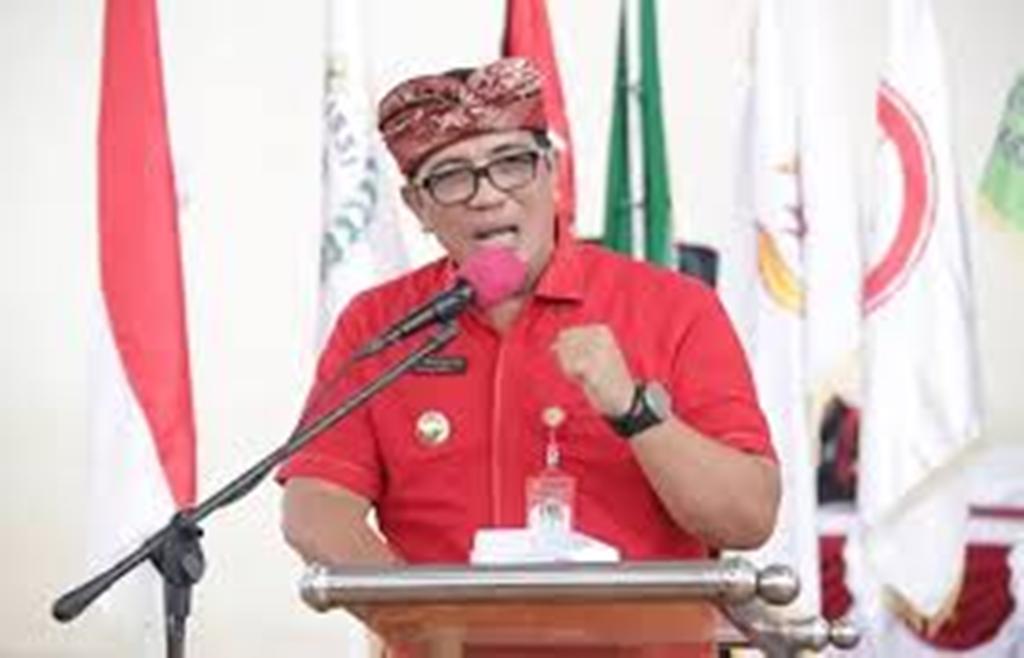 MISTERIUS: Bupati Tabanan Komang Gede Sanjaya belum memberikan jawaban terkait retret di Magelang.