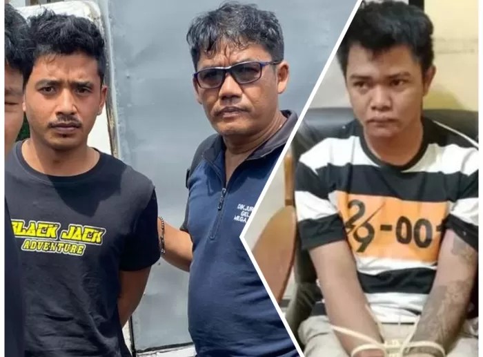 Terduga pelaku pembunuh Cinta,15, ditangkap polisi.
