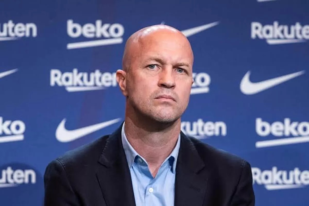 Jordi Cruyff saat menjadi Direktur Teknik Barcelona.