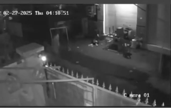 Viral pria terekam cctv mencuri tempat jemuran di Denpasar
