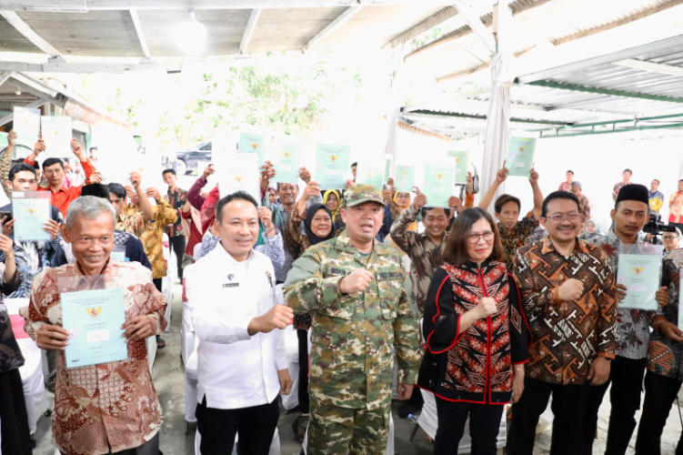 Program Konsolidasi Tanah yang dijalankan Kementerian Agraria dan Tata Ruang/Badan Pertanahan Nasional (ATR/BPN)