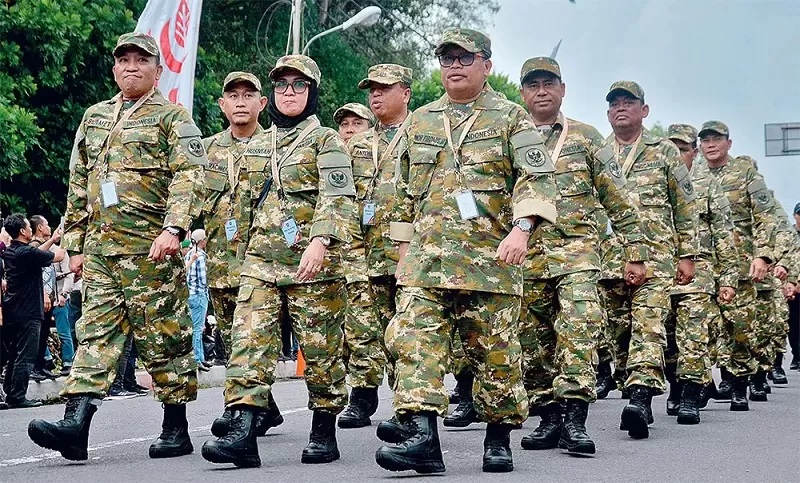 Retret kepala daerah di Magelang.