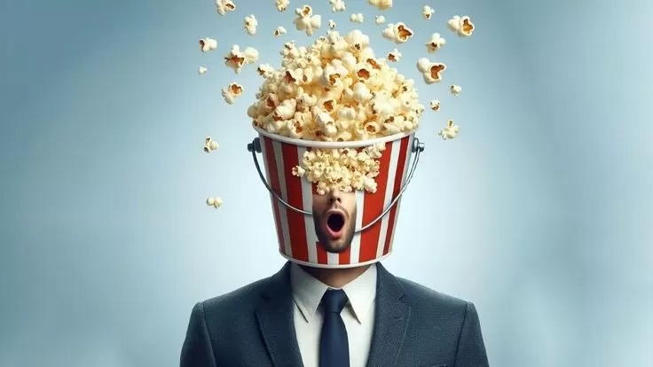 Apa yang dimaksud dengan popcorn brain (pinterest - EBNW Story)