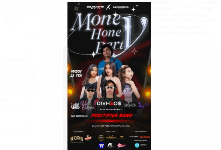 Event BALICLUBBERS di 23JRX BAR Bali
