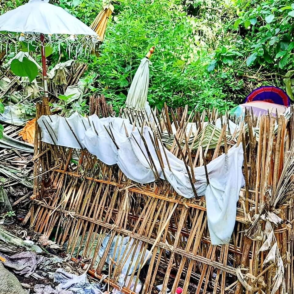 Ritual kematian di Desa Trunyan, Kecamatan Kintamani, Bangli