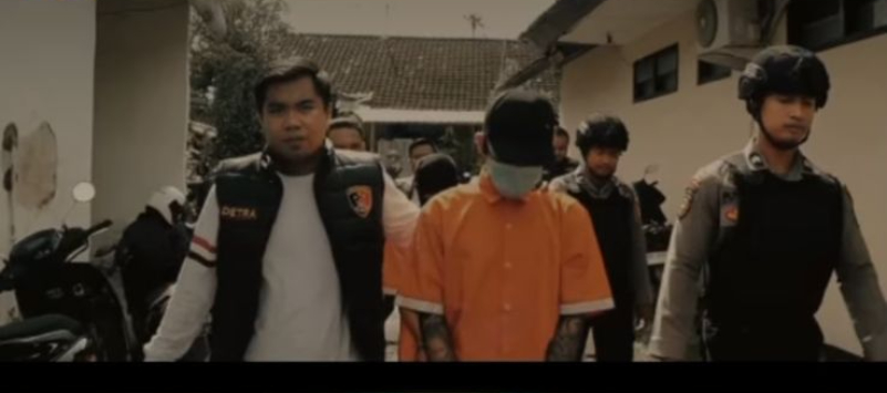 Konfrensi Pres Polisi Terkait Kausu Penjambretan WNA Ukraina Di Ubud