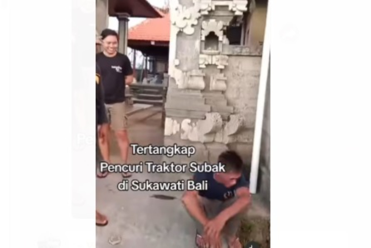 Warga Sukawati Gagalkan Percobaan Pencurian Traktor