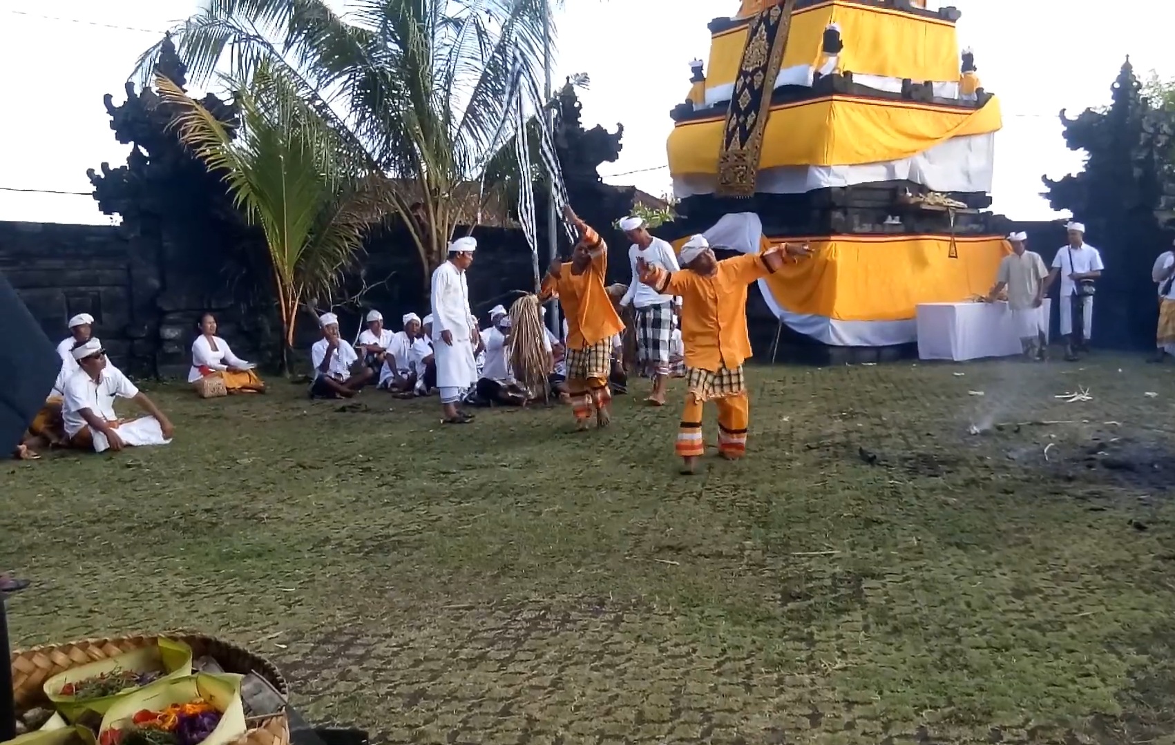 Tari Sanghyang Jaran Gading di Desa Ungasan, Kecamatan Kuta Utara, Badung