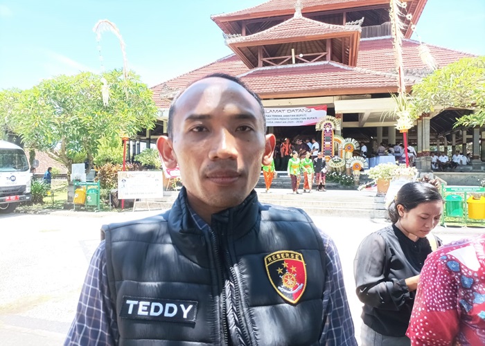 Kasat Reskrim Polres Klungkung AKP Made Teddy Satria Permana