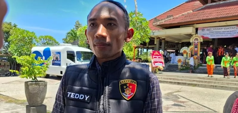 Kasat Reskrim Polres Klungkung, AKP I Made Teddy Satria Permana