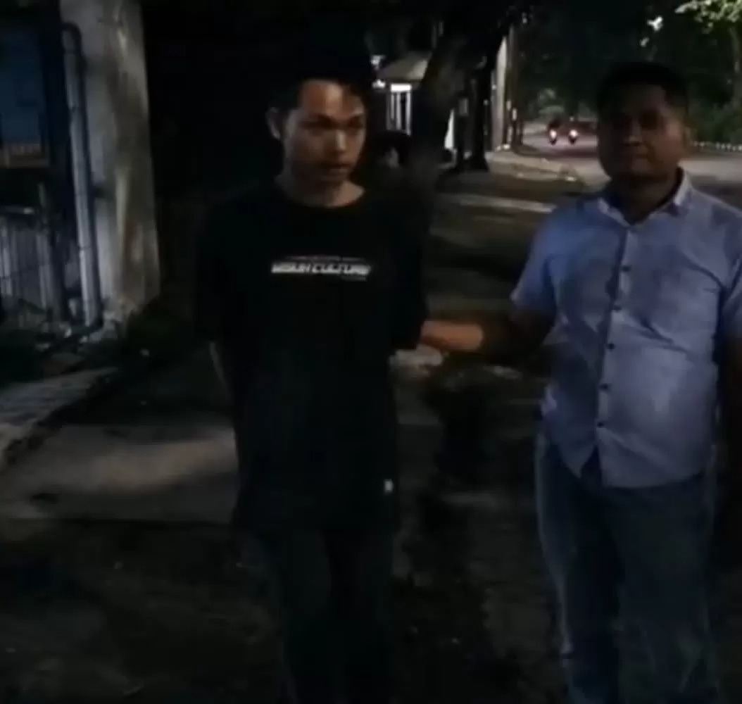 DICIDUK: Bandit curanmor diciduk di Surabaya usai ditabrak korban saat gaet tas.