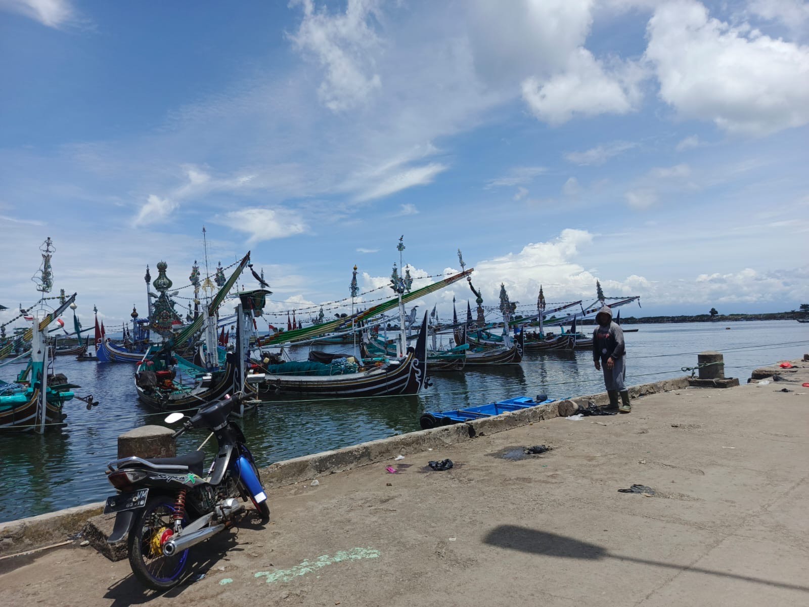 Pelabuhan Perikanan Nusantara Pengambengan, Senin (10/3/2025).