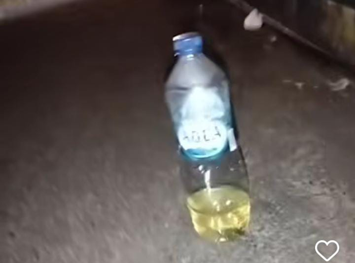 Beredar video kencing di dalam botol yang dibuang sembarangan oleh diduga oknum driver di Canggu