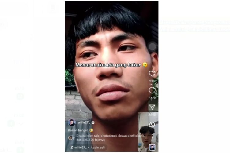 Willie Salim janji belikan motor baru kakak beradik di Buleleng