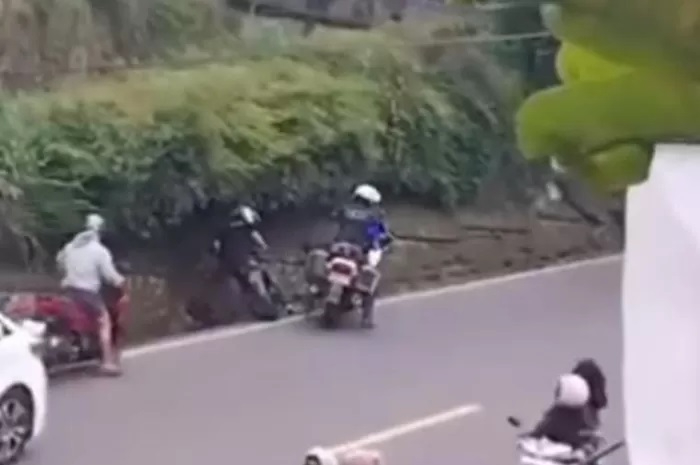 Kasatlantas Polres Bogor beri klarifikasi soal insiden oknum polisi patwal senggol pengendara