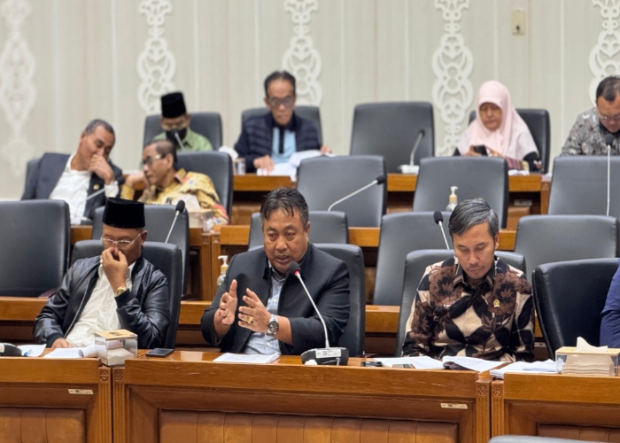 Rapat Pleno Presentasi Tim Ahli tentang RUU Perkoperasian di Jakarta, Rabu (19/3/2025).