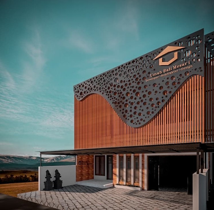 Desain kantor yang dibuat oleh PT. Umah Bali Mesari.