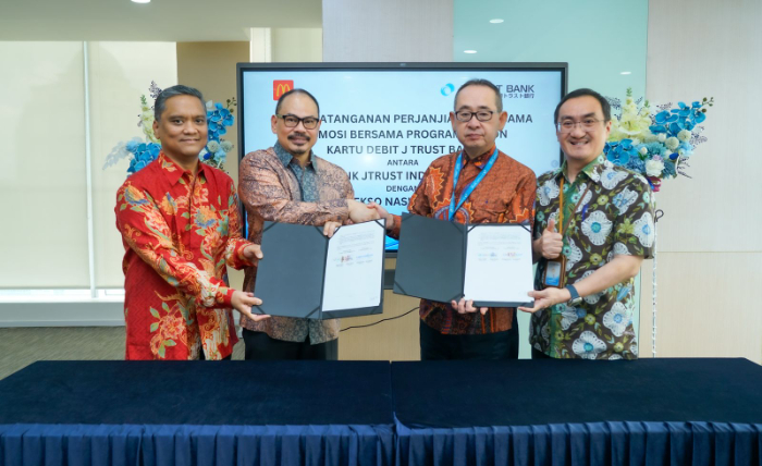 PT Bank JTrust Indonesia Tbk (J Trust Bank) McDonald&rsquo;s di Indonesia, mengumumkan kemitraan strategis berupa penawaran promo spesial menarik bagi para nasabah J Trust Bank.