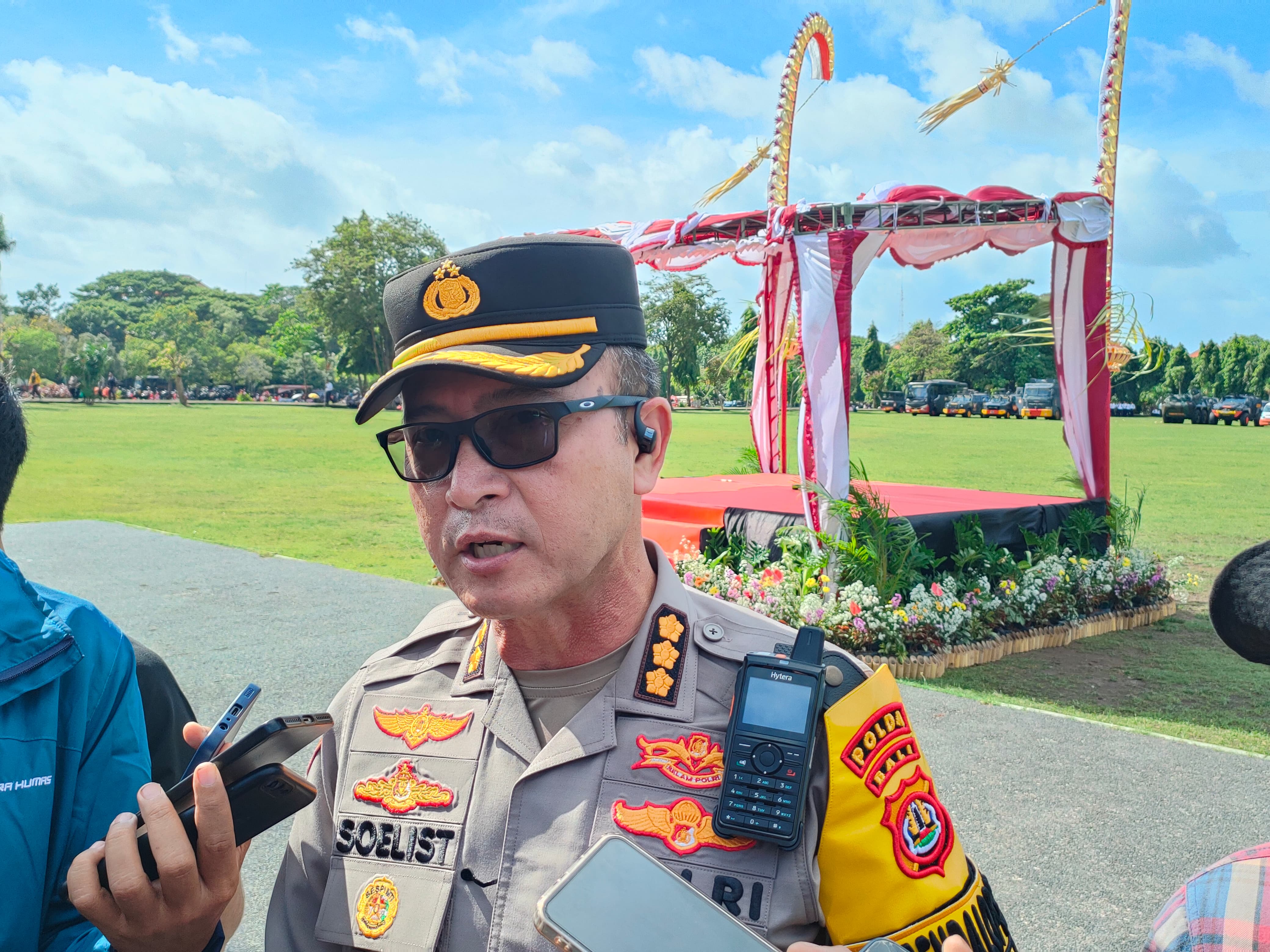 Karoops Polda Bali Kombespol Soelistijono. (Bali Express/I Gede Paramasutha)