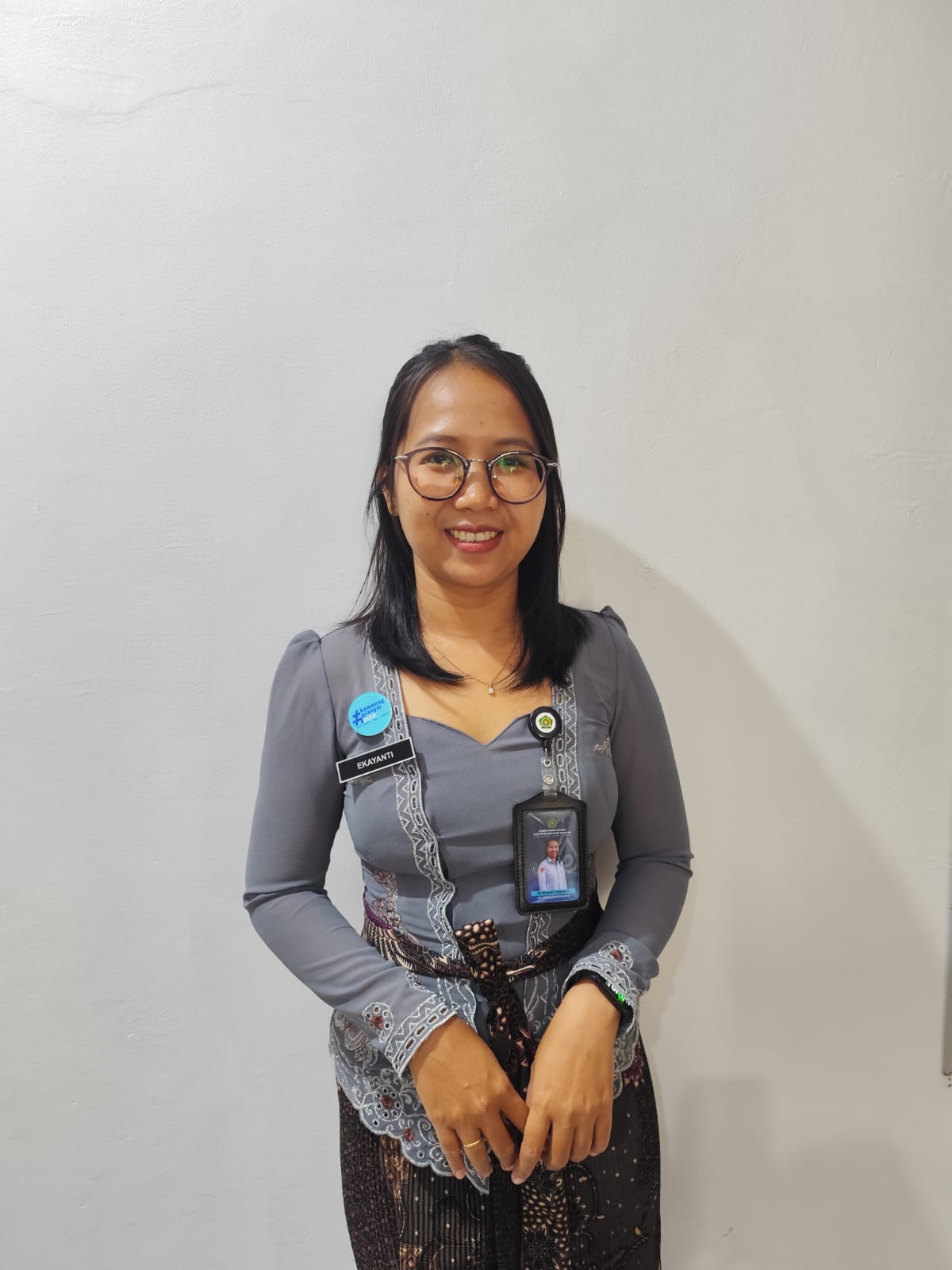 PENYULUH : Penyuluh Agama Hindu, Kemenag Gianyar, Ni Wayan Ekayanti.