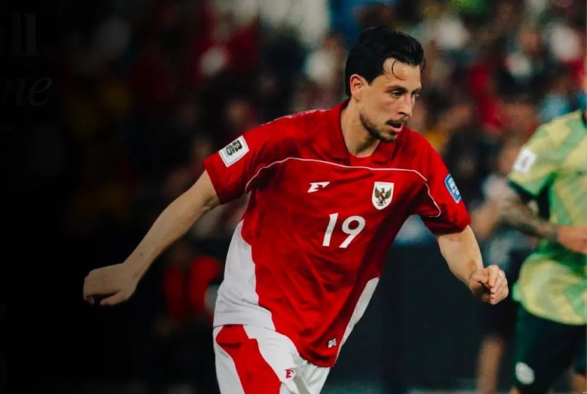 Thom Haye saat memperkuat Timnas Indonesia. (dok. Timnas Indonesia)